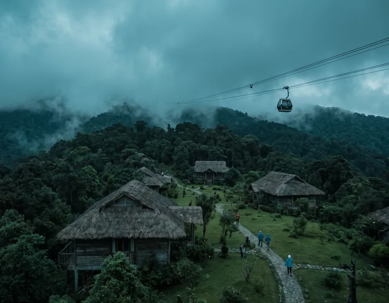 Obudu highland resort landscape
